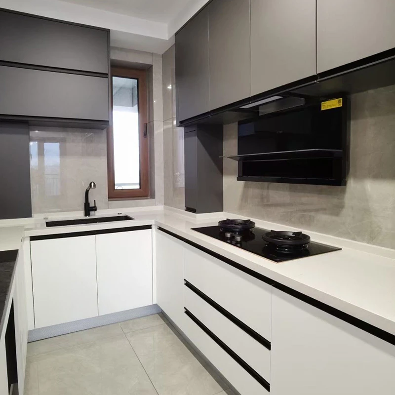 Contemporary Melamine Kitchen Cabinets
