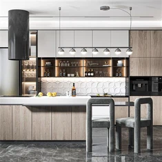 Кухненски шкафове от дърво